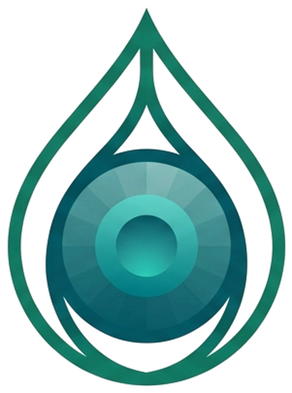 Ajna logo: an eye whose iris holds a basket of fresh vegetables